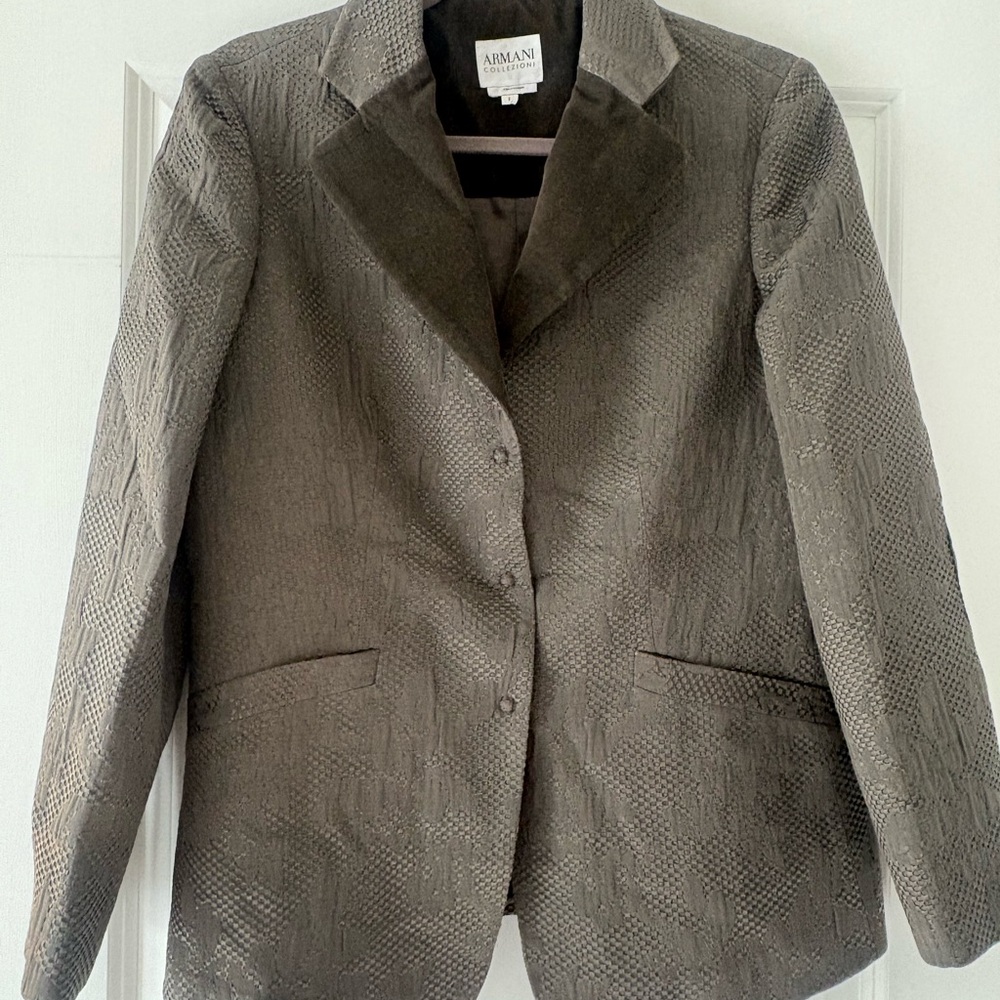 Giorgio Armani Women's Gray Jacket